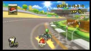 Mario Kart Wii Luigi Circuit [upl. by Oinotnanauj]