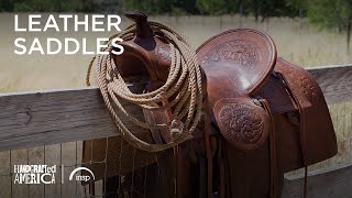 Leather Saddles  Handcrafted America [upl. by Glynias]