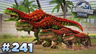 Creating The Strongest Hybrid  Jurassic World  The Game  Ep241 HD [upl. by Tarsus]