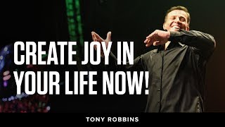 Create joy in your life now  Tony Robbins Podcast [upl. by Obeded369]