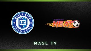 Utica City FC vs Harrisburg Heat  22025 [upl. by Aicemed578]