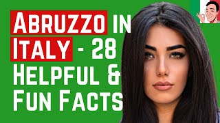 28 Interesting Helpful and Fun Facts About Abruzzo in Italy [upl. by Higley27]