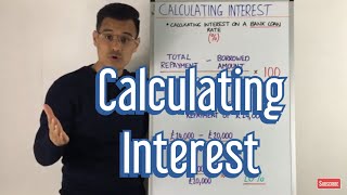 Calculating Interest Rates on a Bank Loan [upl. by Harty]