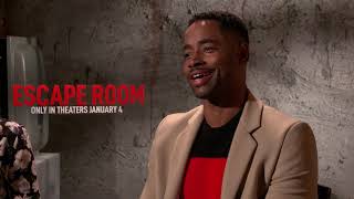 Escape Room Interview Deborah Ann Woll amp Jay Ellis [upl. by Ignacius]