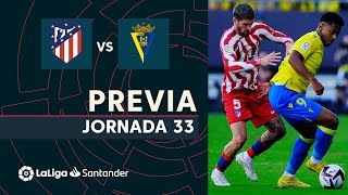 Previa Atlético de Madrid vs Cádiz CF [upl. by Ethelinda848]