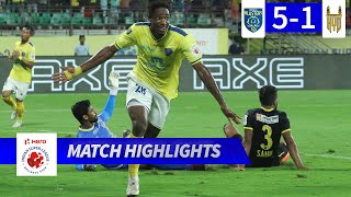 Kerala Blasters FC 51 Hyderabad FC  Match 52 Highlights  Hero ISL 201920 [upl. by Aiuqet872]