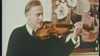 Yehudi Menuhin Violin Tutorial  1 The Preparation [upl. by Annaiek]