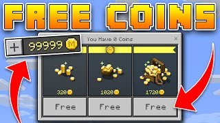 How to Get FREE COINS in Minecraft Pocket Edition MCPE Marketplace [upl. by Arbed]