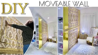 THRONE ROOM Mobile Wall DIY HOW TO MAKE A MOVABLE WALL [upl. by Aurita526]