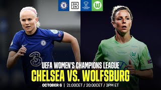 Chelsea vs Wolfsburg  UEFA Womens Champions League Match Day 1 Full Match [upl. by Amalbena]