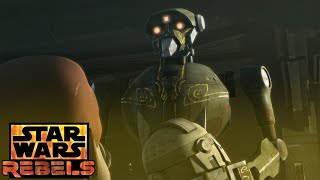 ALL Tactical Droid General Kalani Scenes  Star Wars Rebels The Last Battle of the Clone Wars [upl. by Yggep16]