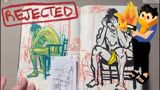 Rejected CalArts Sketchbook 2022 [upl. by Dace]