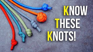 6 Single Strand Stopper Knots You Should Know [upl. by Eidur]