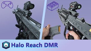 LEGO Halo Reach 🔹 LEGO DMR realistic [upl. by Adnauqaj]