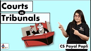 What is the difference between COURTS amp TRIBUNALS  What are TRIBUNALS  Courts vs Tribunals [upl. by Sauer]