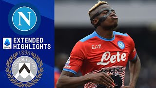 Napoli vs Udinese Extended Highlights  Serie A  CBS Sports Golazo [upl. by Margeaux361]