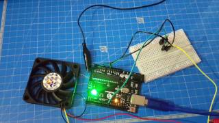 Controlling fan speed with mosfet and Arduino [upl. by Novek719]