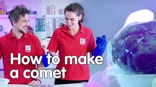 How to make a comet  We The Curious [upl. by Kcirdahc]