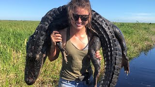 Catching ALLIGATORS in Louisiana [upl. by Grinnell726]