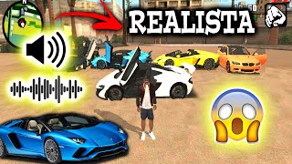 Mod de Autos Deportivos Realistas con Sonidos Para GTA San Andreas Android Cualquier Gama [upl. by Jorey267]