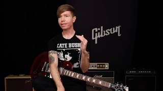 Jade Puget of AFI Demos The Gibson Les Paul Studio [upl. by Franek419]