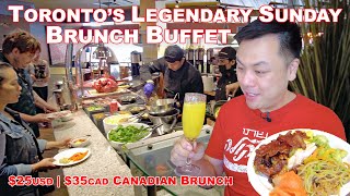 Torontos Legendary Sunday Brunch Buffet [upl. by Egroej929]