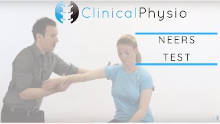 Neers Test  Clinical Physio [upl. by Goulden]