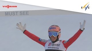 Stefan Krafts new World Record  2535  Vikersund  Ski Jumping  201617 [upl. by Macrae319]