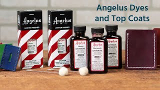 Angelus Dyes and Top Coats [upl. by Eiggem593]