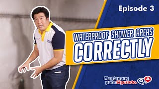 Waterproofing Shower Floors and Bathrooms PLUS MAJOR WATERPROOFING TIPS [upl. by Akirea]