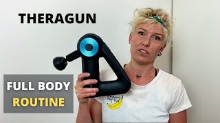 Theragun  Massage Gun Full Body Routine for recovery amp sleep [upl. by Irab]