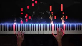 Anakins Suffering  Imperial March  STAR WARS Piano Cover [upl. by Erdua895]