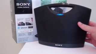 Sony Bluetooth Wireless Speaker System SRSBTM8 [upl. by Rashida108]