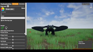 Play as a Night Fury  How to Train Your Dragon Fan Game Dragons of the Edge [upl. by Anairotciv]