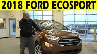 2018 Ford Ecosport Exterior amp Interior Walkaround [upl. by Clements]