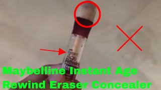 ✅ How To Use Maybelline Instant Age Rewind Eraser Concealer Review [upl. by Roxy]