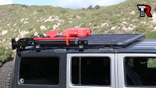 Jeep Roof Rack Installation and Review  Rhino Rack Backbone [upl. by Anyat741]