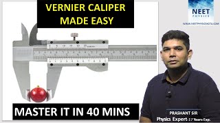 VERNIER CALIPER Explained  How to use  Class 11 Experiment [upl. by Weinrich]