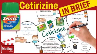 Cetirizine  Zyrtec 10 mg What is Cetirizine Used For Dosage Side Effects amp Precautions [upl. by Gay]