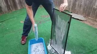 Three Ways To Clean A Window Screen [upl. by Eyssej]