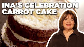 Ina Gartens Carrot Cake Recipe  Barefoot Contessa  Food Network [upl. by Scott]