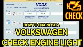 Volkswagen Check Engine Light Diagnosis [upl. by Cristin]