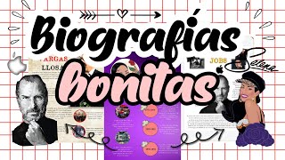 Biografías BonitasWORD🎙📱 [upl. by Ruberta944]