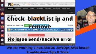 Check blackList ip and remove [upl. by Adkins]