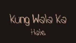 Kung Wala Ka by Hale lyrics D [upl. by Ivgnout168]