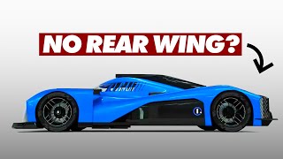 Why This Le Mans Hypercar Works With NO REAR WING [upl. by Atinal]