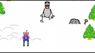 Retro Games HD  Ski FreeEATEN BY THE GREMLIN [upl. by Palumbo]