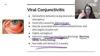 Bacterial and Viral Conjunctivitis [upl. by Durst]