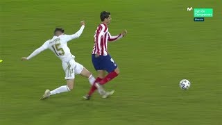 Federico Valverde RED CARD vs Atletico de Madrid  Supercopa España [upl. by Adialeda121]