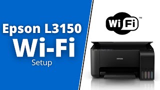 Epson L3150 wifi connection setup [upl. by Acirej]